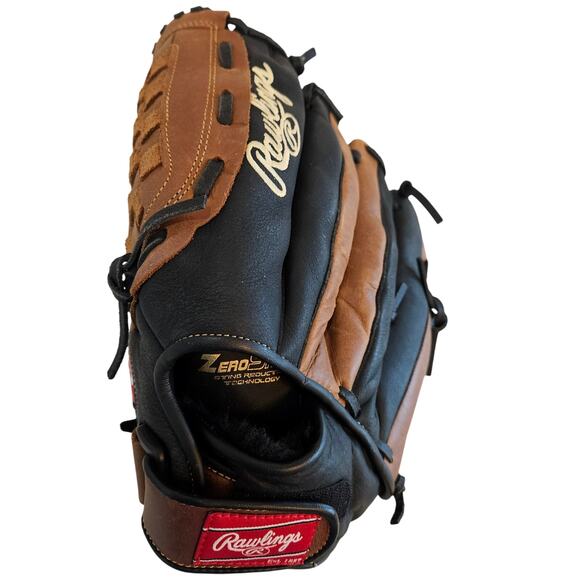 Rawlings Full Grain Lt. Handed Zero Shock RBG36BTN 12 1/2 " - Picture 1 of 8